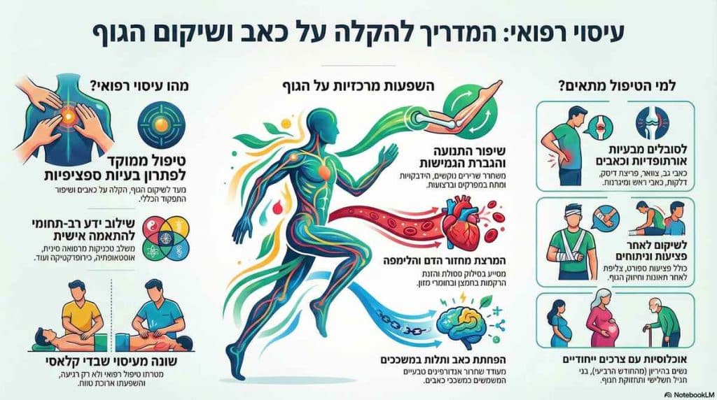 עיסוי רפואי בתל אביב