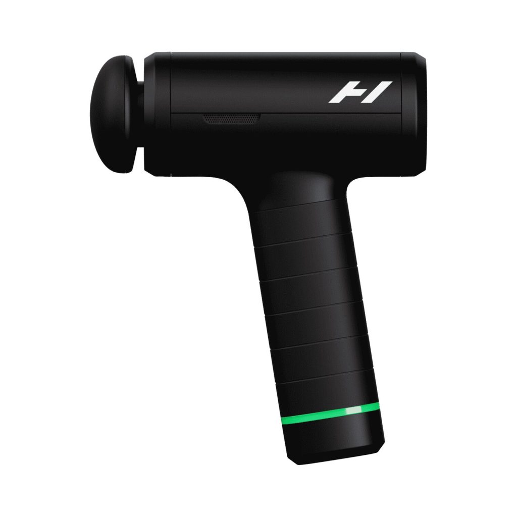 אקדח עיסוי Hypervolt 3 Pro שחור עם ראש עיסוי מחובר