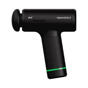 אקדח עיסוי Hypervolt Go 3 קומפקטי בצבע שחור