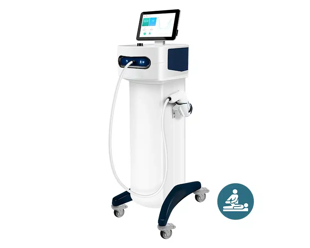 מכשיר קריותרפיה ממוקדת LGT-2410S על עמוד עם גלגלים